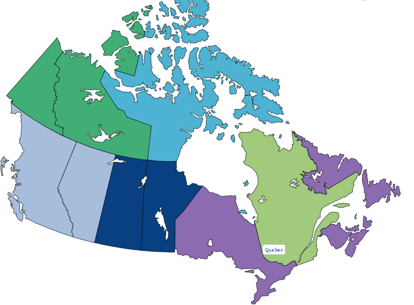 Canada map