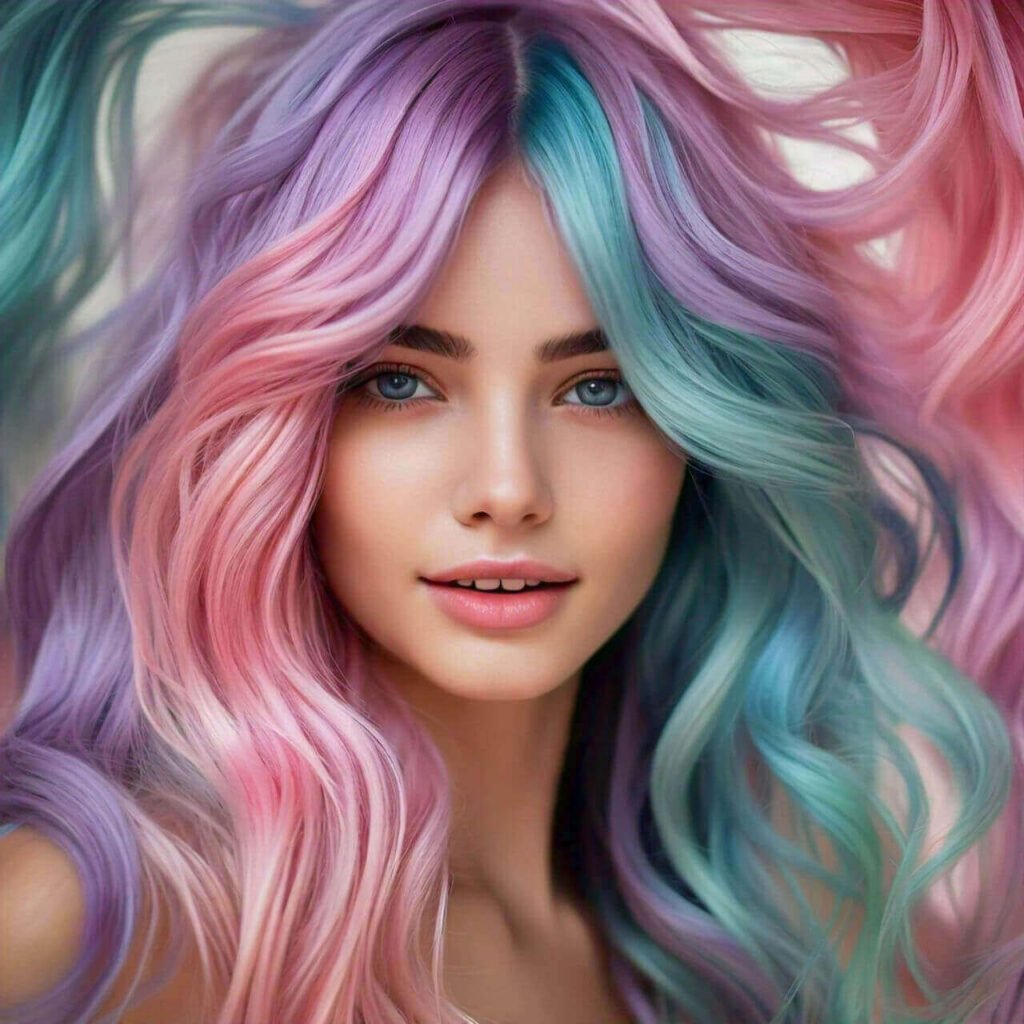 beautiful hair color