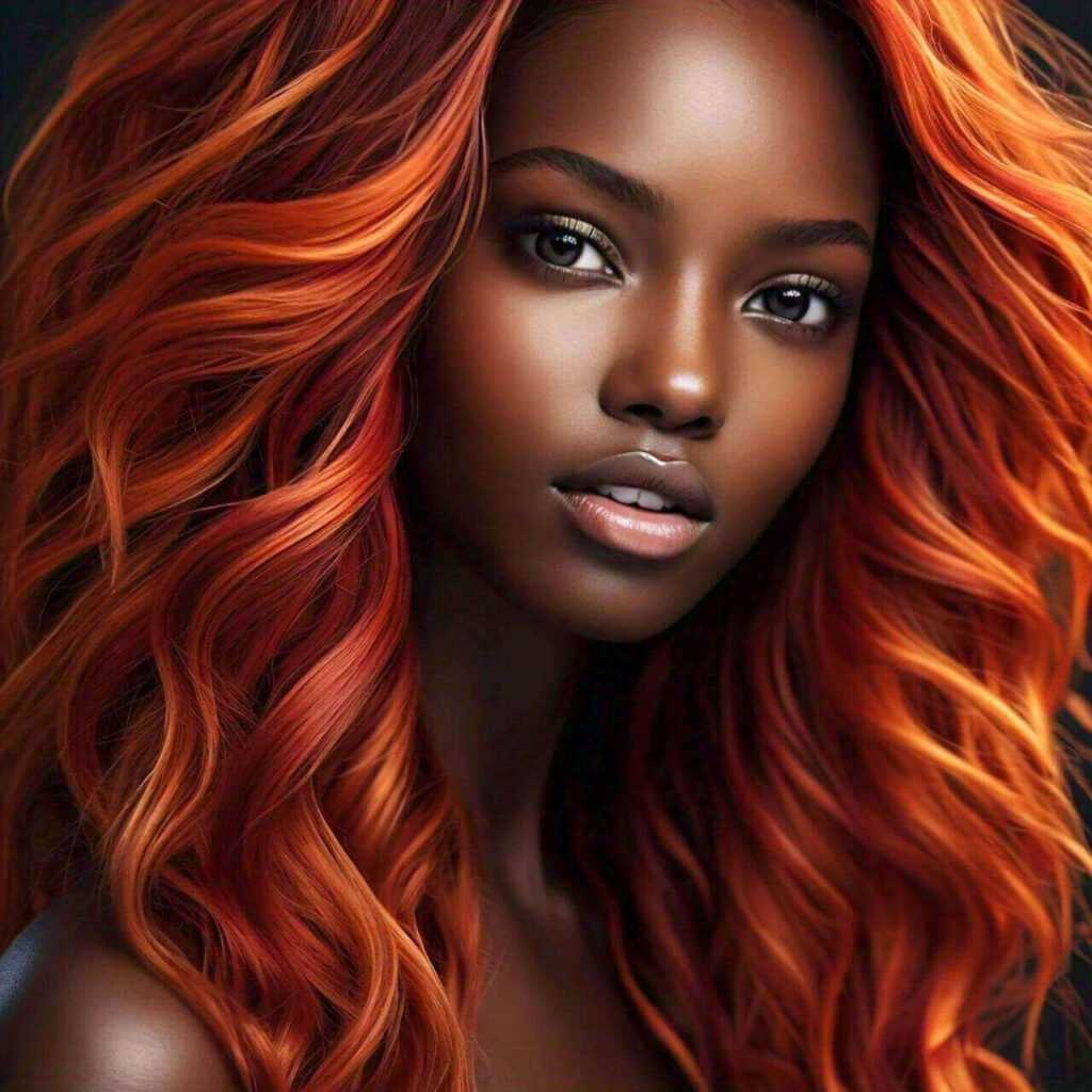 Copper and Red Tones hair styles