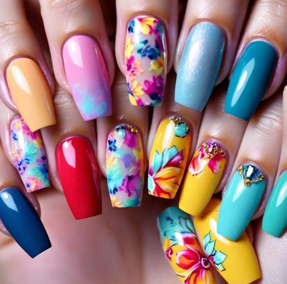 Beautiful nail polish