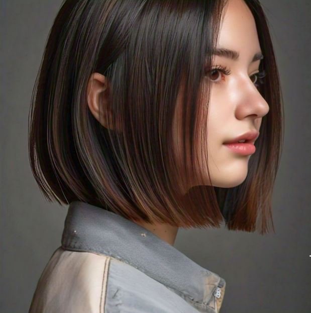 blunt cut bob